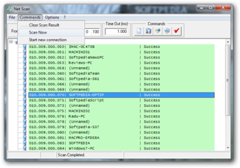Net Scan screenshot 2