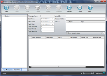 Net Send GUI screenshot