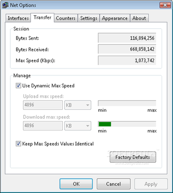 Net Statistics screenshot 4