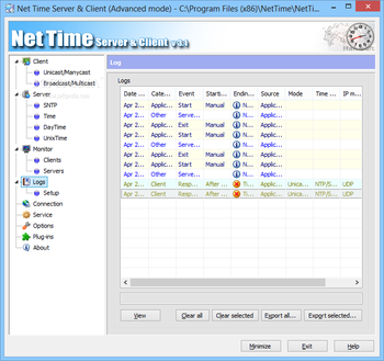 Net Time Server & Client screenshot 11