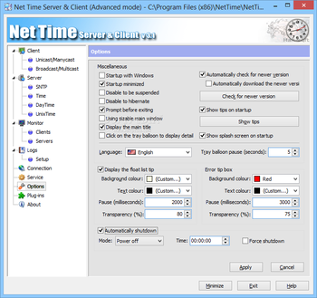Net Time Server & Client screenshot 15