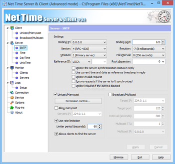 Net Time Server & Client screenshot 5
