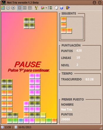 Net Tris screenshot