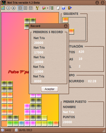 Net Tris screenshot 2