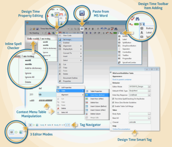 .NET Win HTML Editor Control screenshot