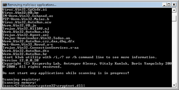 Net-Worm.Win32.Rovud.a-c Remover screenshot 2