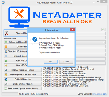 NetAdapter Repair All In One screenshot 2
