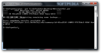 Netalyzr CLI screenshot