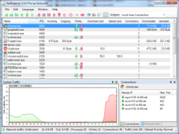 NetBalancer Free screenshot 2