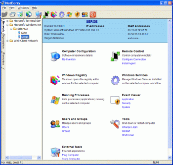 NetBerry screenshot