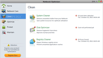 Netbook Optimizer screenshot 4