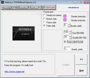 Netboy's THUMBnail Express screenshot 2