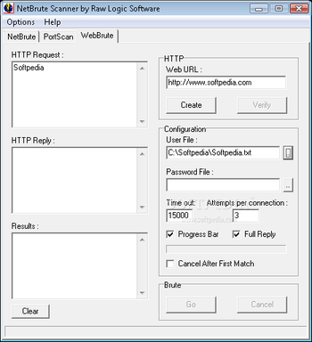 NetBrute Scanner screenshot 3