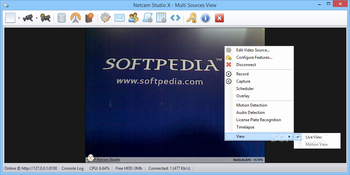 Netcam Studio screenshot
