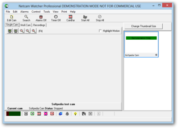 Netcam Watcher Professional screenshot