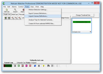 Netcam Watcher Professional screenshot 10