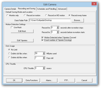 Netcam Watcher Professional screenshot 3