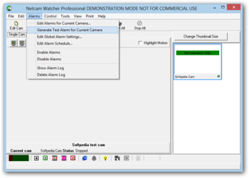 Netcam Watcher Professional screenshot 8