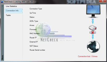 NetCheck screenshot 2