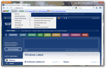 Netcraft Toolbar screenshot 4