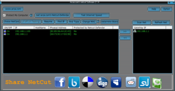 Netcut screenshot