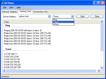 NETData screenshot 2