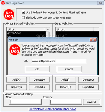 NetDog Porn Filter screenshot 2