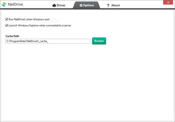 NetDrive screenshot 3