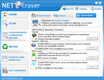 NetEraser screenshot 4