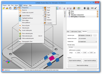 netfabb Studio Basic for Ultimaker screenshot 6