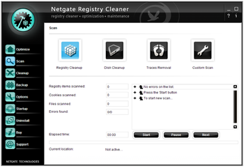 NETGATE Registry Cleaner screenshot 2