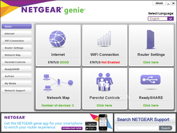 NETGEAR Genie screenshot