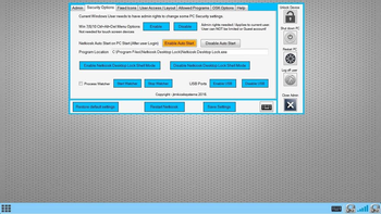 Netkiosk Desktop Lock screenshot