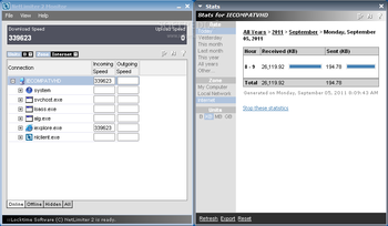 NetLimiter Monitor screenshot 4
