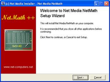 NetMath screenshot 2