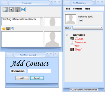 NetMessenger screenshot