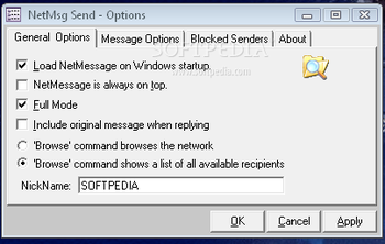 NetMSG Send screenshot 2