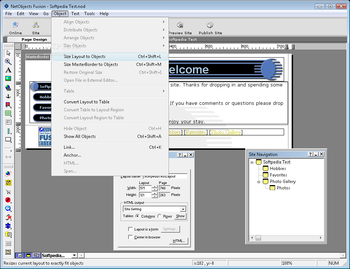 NetObjects Fusion Essentials screenshot 3