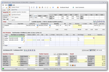 Netpas Estimator screenshot 2