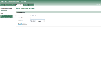 NetSaro Enterprise Messenger screenshot 29