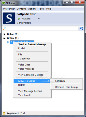 NetSaro Enterprise Messenger screenshot 3