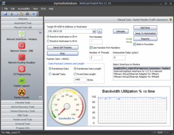 NetScanTools Pro screenshot