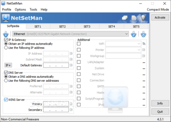 NetSetMan screenshot