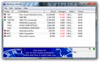 NetStock screenshot