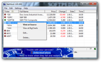 NetStock screenshot 2