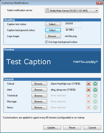 NetSupport Notify screenshot