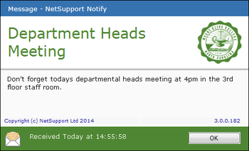 NetSupport Notify screenshot 2