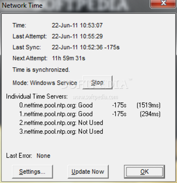 NetTime screenshot