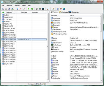 Network Asset Tracker screenshot