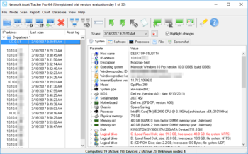 Network Asset Tracker Pro screenshot 2